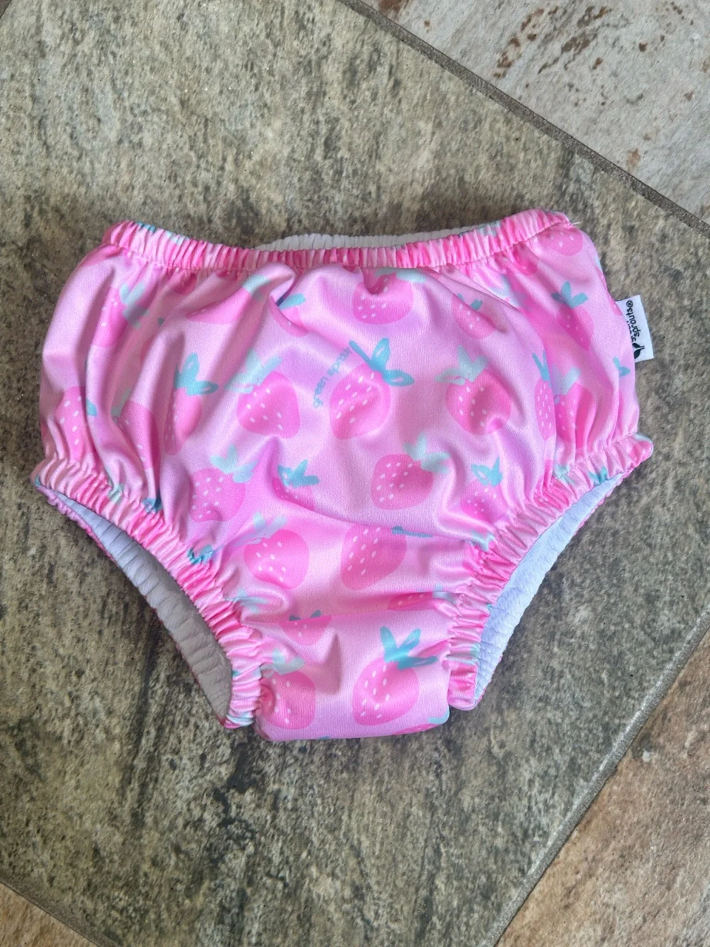 Baby Girl Swim Diaper and Water Shoes Bundle